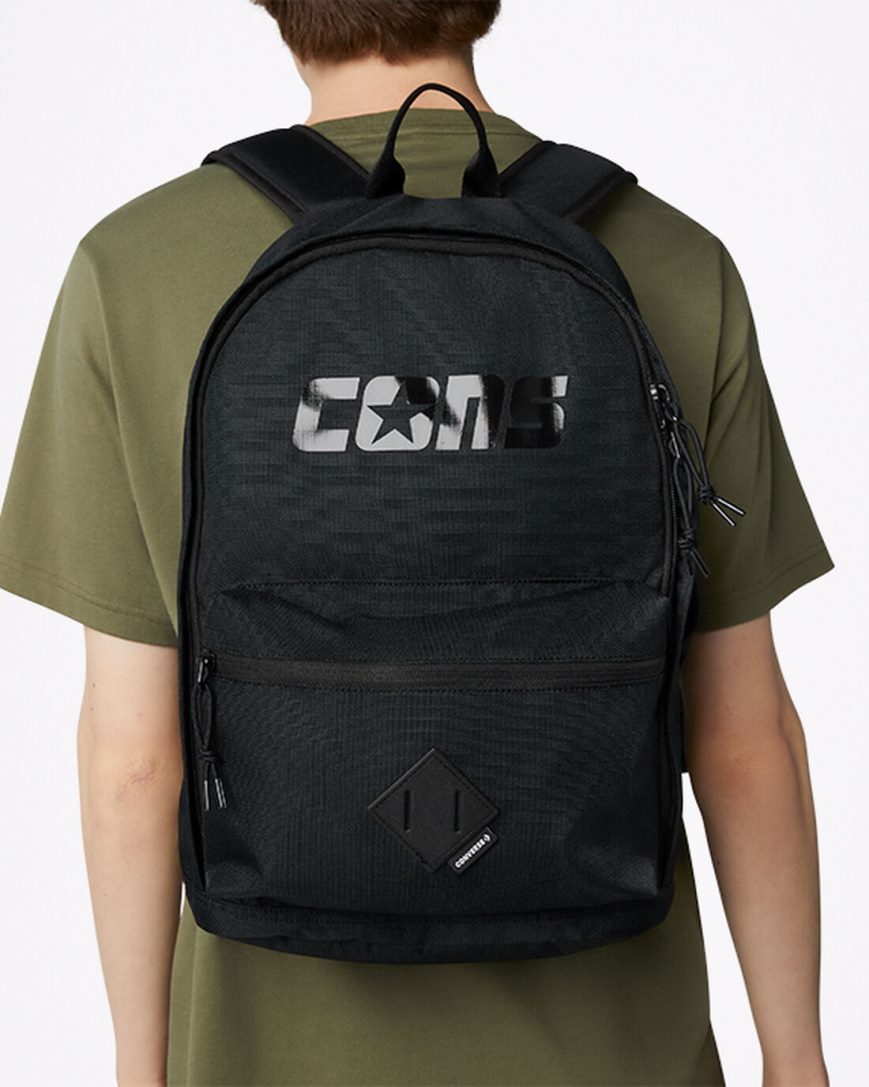 Mochilas Converse CONS Go 2 Masculino Pretas | PT N0P5081